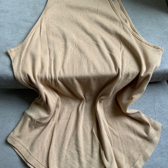 Splendid Tank Top Halter Tank Size Medium Neutral Beige $48 - Picture 9 of 11